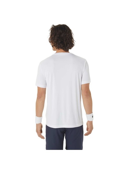 Camiseta Asics Men Court Tennis Graphic Tee 2041a259-100  | Ofertas de pádel